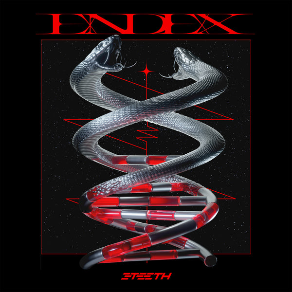 3TEETH - EndEx (Ltd. Gatefold red LP) Century Media Records Germany  59352