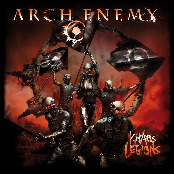 Arch Enemy - Khaos Legions (Re-issue 2023) (Ltd. transp. red LP) Century Media Records Germany  59326