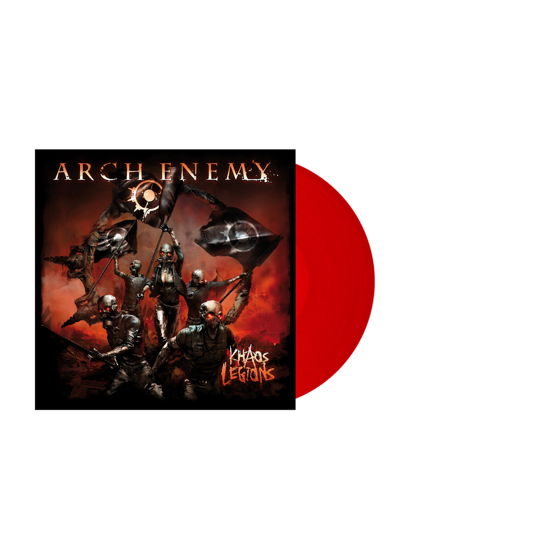 Arch Enemy - Khaos Legions (Re-issue 2023) (Ltd. transp. red LP) Century Media Records Germany 59326