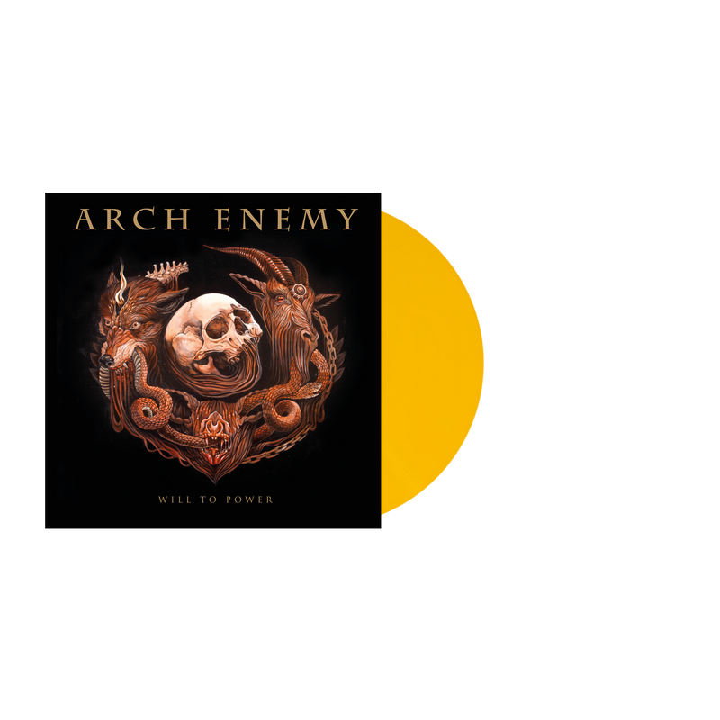 Arch Enemy - Will To Power (Re-issue 2023) (Ltd. yellow LP) Century Media Records Germany 59339