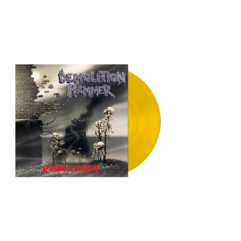 Demolition Hammer - Epidemic Of Violence  (Re-issue 2023) (Ltd. transp. sun yellow LP) Century Media Records Germany 59297