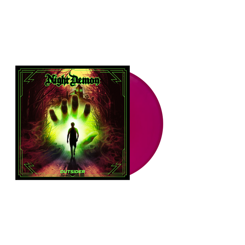 Night Demon - OUTSIDER (Ltd. transp. magenta LP  ) Century Media Records Germany 59204