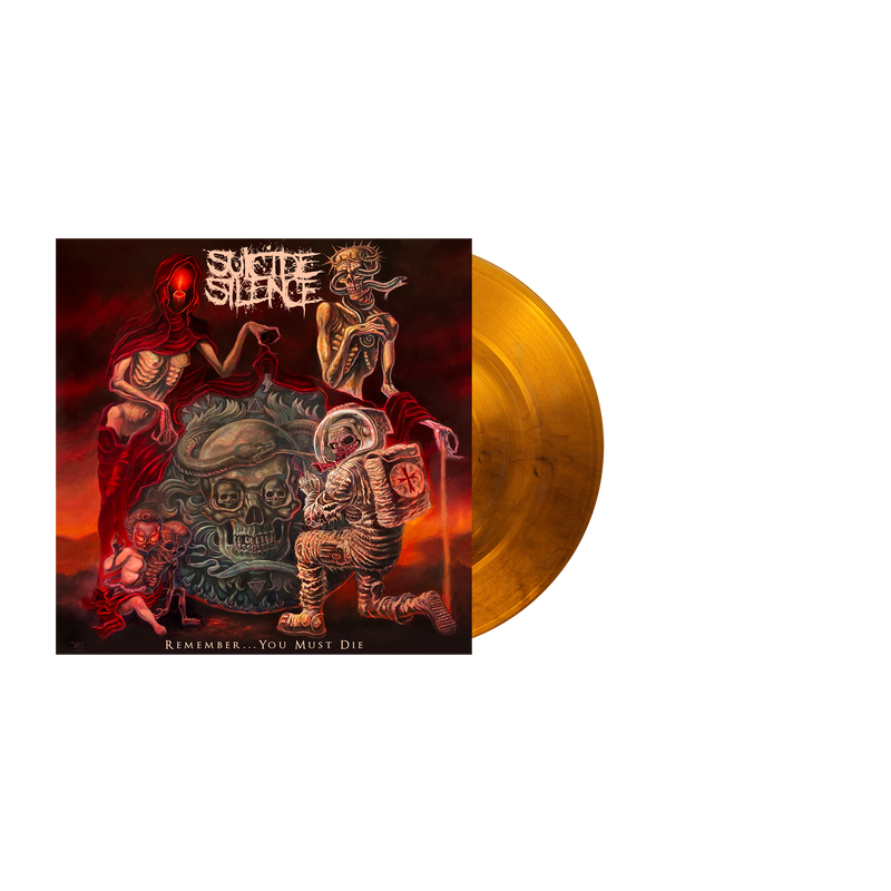 Suicide Silence - Remember... You Must Die (transp. orange-black marbled LP) Century Media Records Germany 59197