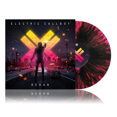 Electric Callboy - Rehab (Re-issue 2023) (Ltd. transp. neon pink-black splattered LP) Century Media Records Germany  59402