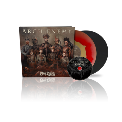 Arch Enemy - Blood Dynasty (Ltd. Deluxe A/B split (red&golden) LP+bonus LP+CD Artbook & Art print) Century Media Records Germany  59572