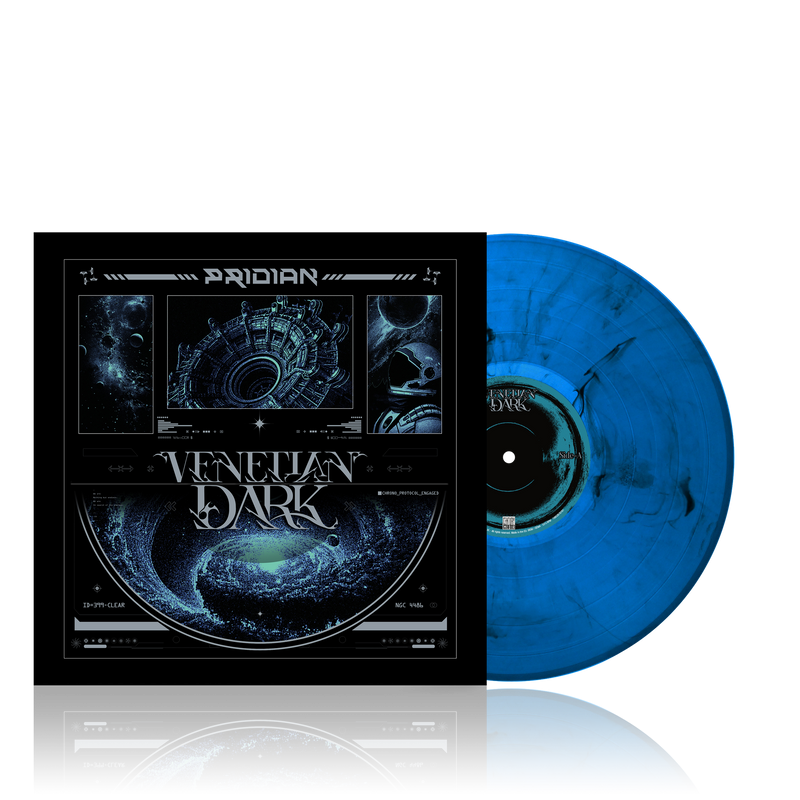 Pridian - Venetian Dark (Ltd. transp. blue-black marbled LP) Century Media Records Germany 0IO02804