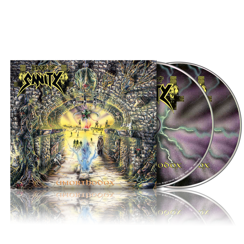 Edge Of Sanity - Unorthodox (Re-issue) (Ltd. Deluxe 2CD Jewelcase in O-Card) Century Media Records Germany 59685