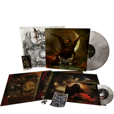 Mayhem - Liturgy of Death (Ltd. Deluxe clear-black marbled LP+7Inch Box Set) Century Media Records Germany  59691