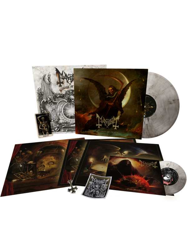 Mayhem - Liturgy of Death (Ltd. Deluxe clear-black marbled LP+7Inch Box Set) Century Media Records Germany  59691