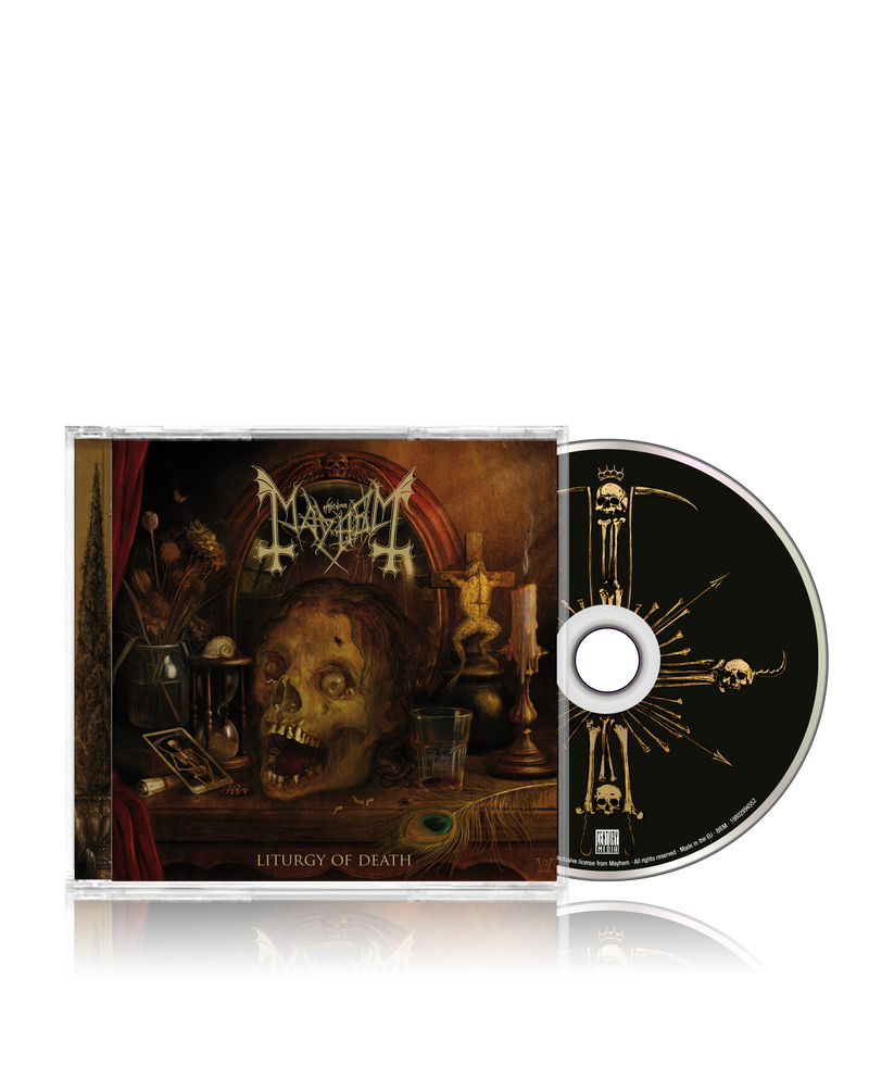Mayhem - Liturgy of Death (Standard CD Jewelcase) Century Media Records Germany 59693