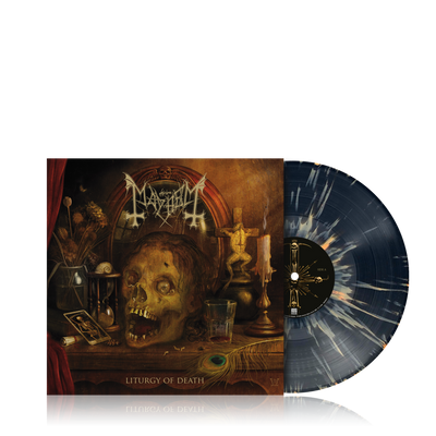Mayhem - Liturgy of Death (Ltd. Gatefold black-apricot splattered LP & LP-Booklet) Century Media Records Germany  59696