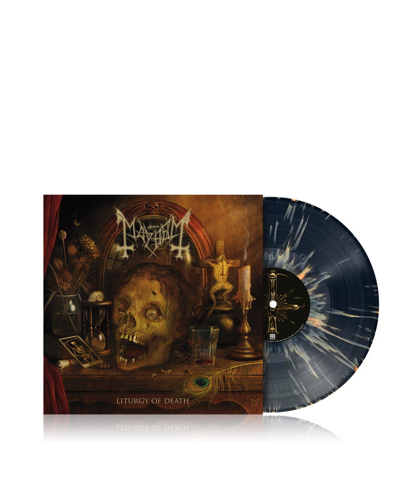 Mayhem - Liturgy of Death (Ltd. Gatefold black-apricot splattered LP & LP-Booklet) Century Media Records Germany 59696