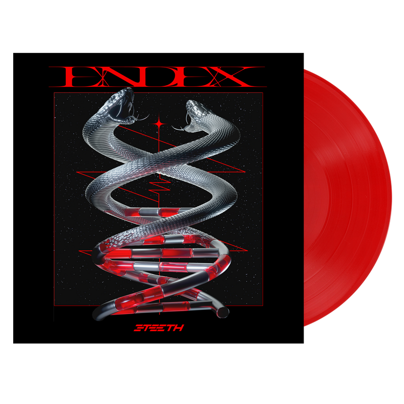 3TEETH - EndEx (Ltd. Gatefold red LP) Century Media Records Germany 59352
