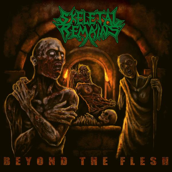 Skeletal Remains - Beyond The Flesh (Re-issue + Bonus 2021) (Gatefold transp. petrol green LP)