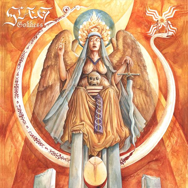 Slaegt - Goddess (Gatefold red LP & Poster)