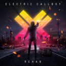 Electric Callboy - Rehab (Re-issue 2023) (Ltd. transp. neon pink-black splattered LP)
