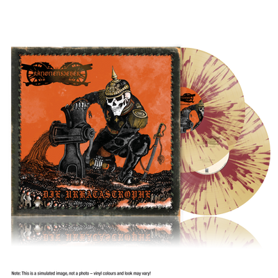 Kanonenfieber - Die Urkatastrophe (Ltd. Deluxe transp. sand-dark red colored splattered 2LP Artbook) Century Media Records Germany 59478