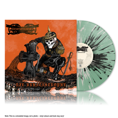 Kanonenfieber - Die Urkatastrophe (Ltd. Gatefold transp. bottle green-bone colored-black splattered LP & LP-Booklet) Century Media Records Germany  59484