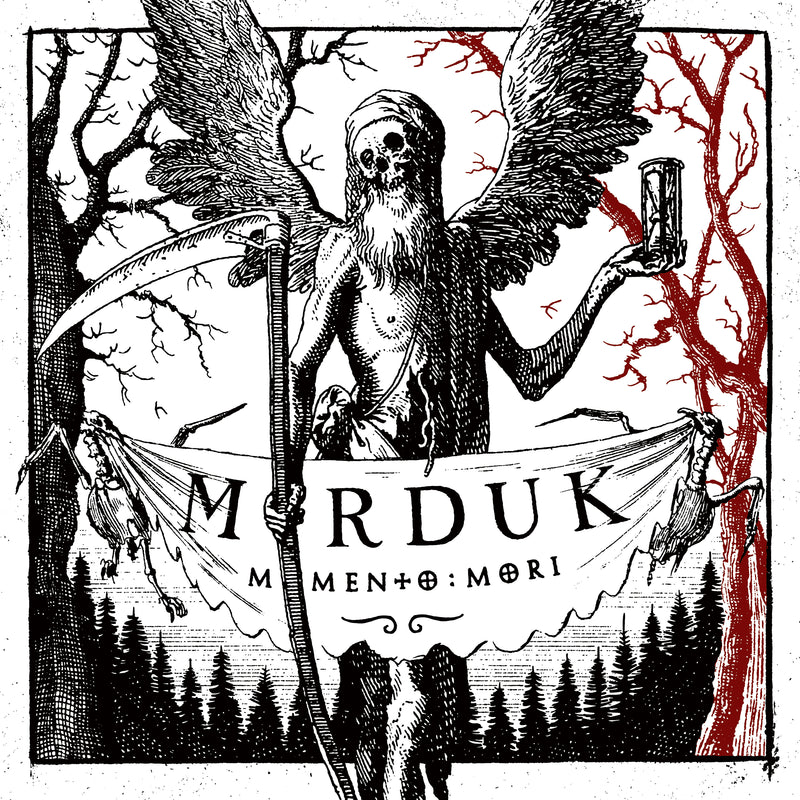 Marduk - Memento Mori (Ltd. Deluxe ultra clear-black splattered LP incl. Booklet, Art print & Poster)