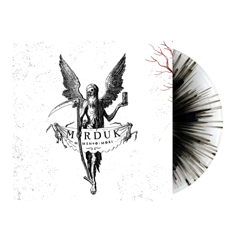 Marduk - Memento Mori (Ltd. Deluxe ultra clear-black splattered LP incl. Booklet, Art print & Poster)