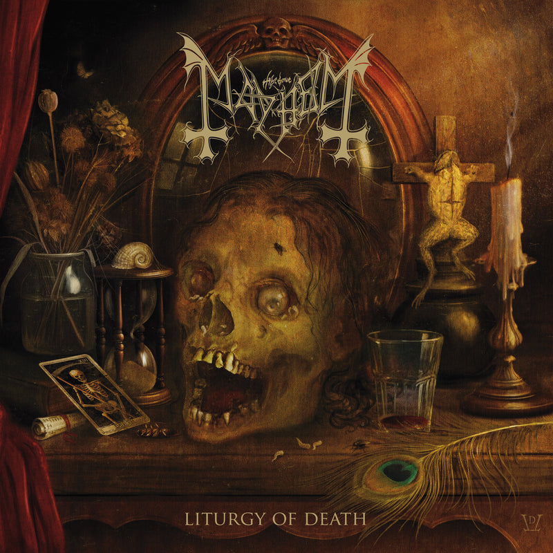 Mayhem - Liturgy of Death (Ltd. Gatefold transp. orange-black marbled LP & LP-Booklet) Century Media Records Germany 59695