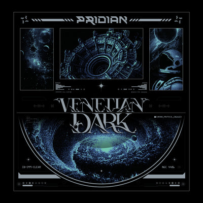 Pridian - Venetian Dark (Ltd. transp. blue-black marbled LP) Century Media Records Germany  0IO02804