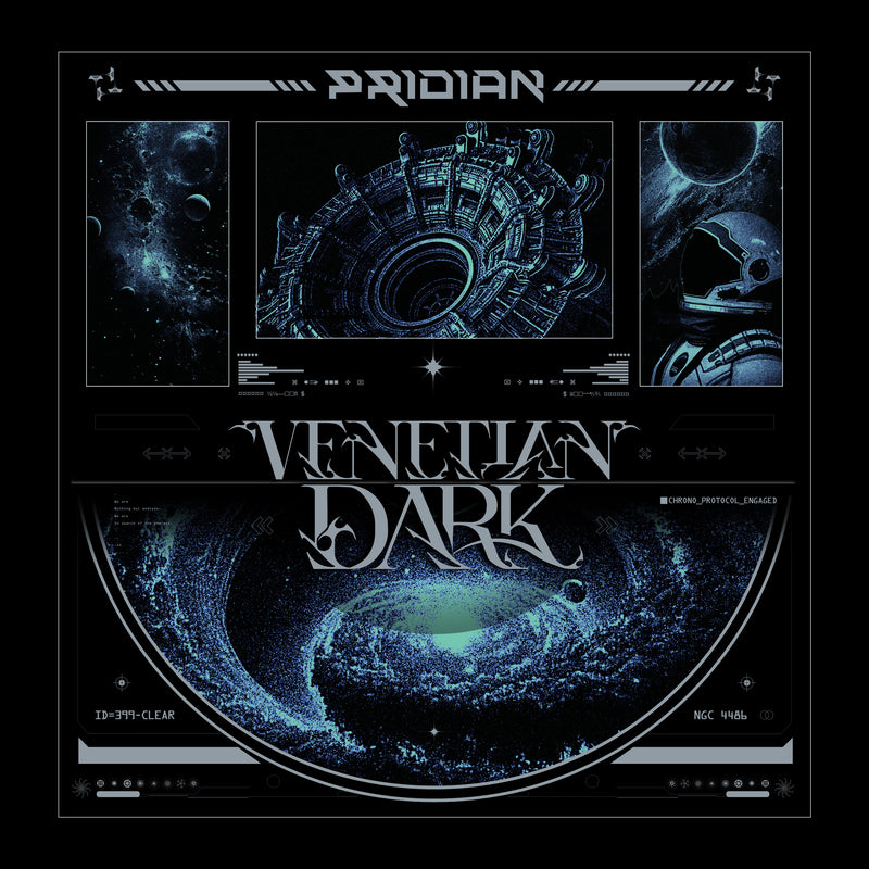 Pridian - Venetian Dark (Ltd. transp. blue-black marbled LP) Century Media Records Germany 0IO02804