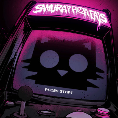 Samurai Pizza Cats - Press Start (Ltd. pink-lilac splatter LP & LP-Booklet) Century Media Records Germany  59731