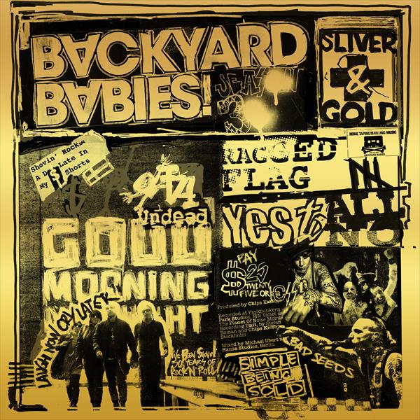Backyard Babies - Sliver And Gold (black LP)