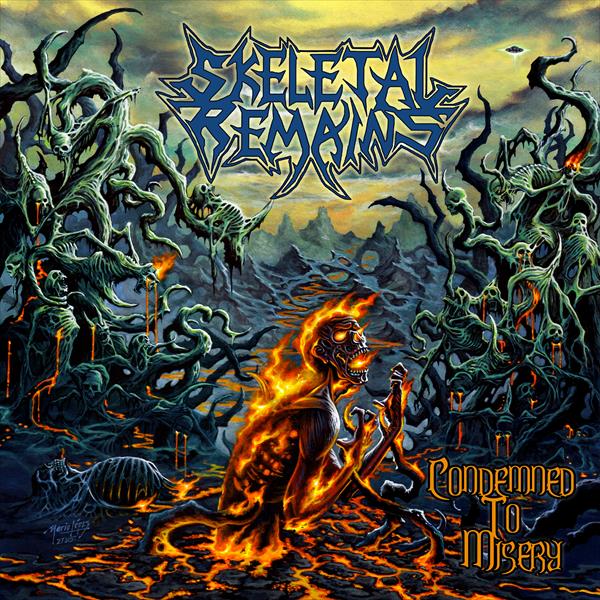 Skeletal Remains - Condemned To Misery (Re-issue + Bonus 2021) (Gatefold black LP)