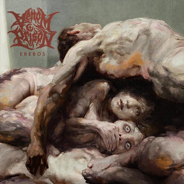 Venom Prison - Erebos (Gatefold hot pink-black marbled LP)