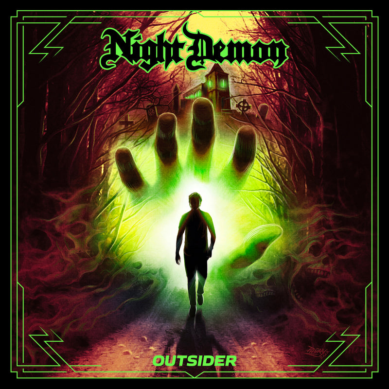 Night Demon - OUTSIDER (Ltd. transp. magenta LP  )